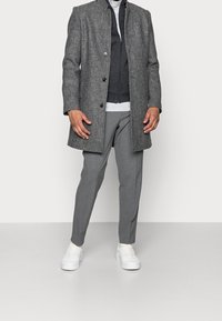 Lacoste Mikina na zip - dark grey