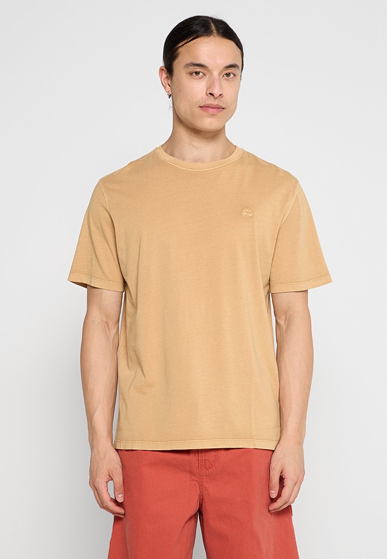 Timberland T-shirt basic zandkleur Timberland T-shirt basic zandkleur