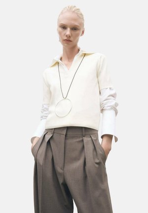 Polo shirt - ecru