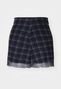 NMLESLEY A SHAPE SKIRT - Mini suknja - asphalt