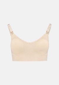 Mamsy NON-WIRED BREASTFEEDING - Modrček za pod majico - beige