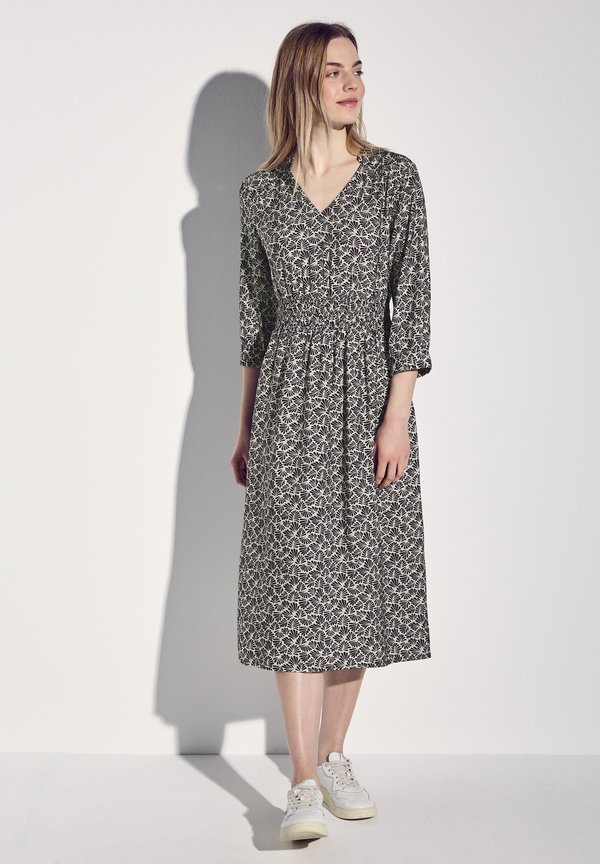 PRINT MIT DETAIL - Freizeitkleid - blau