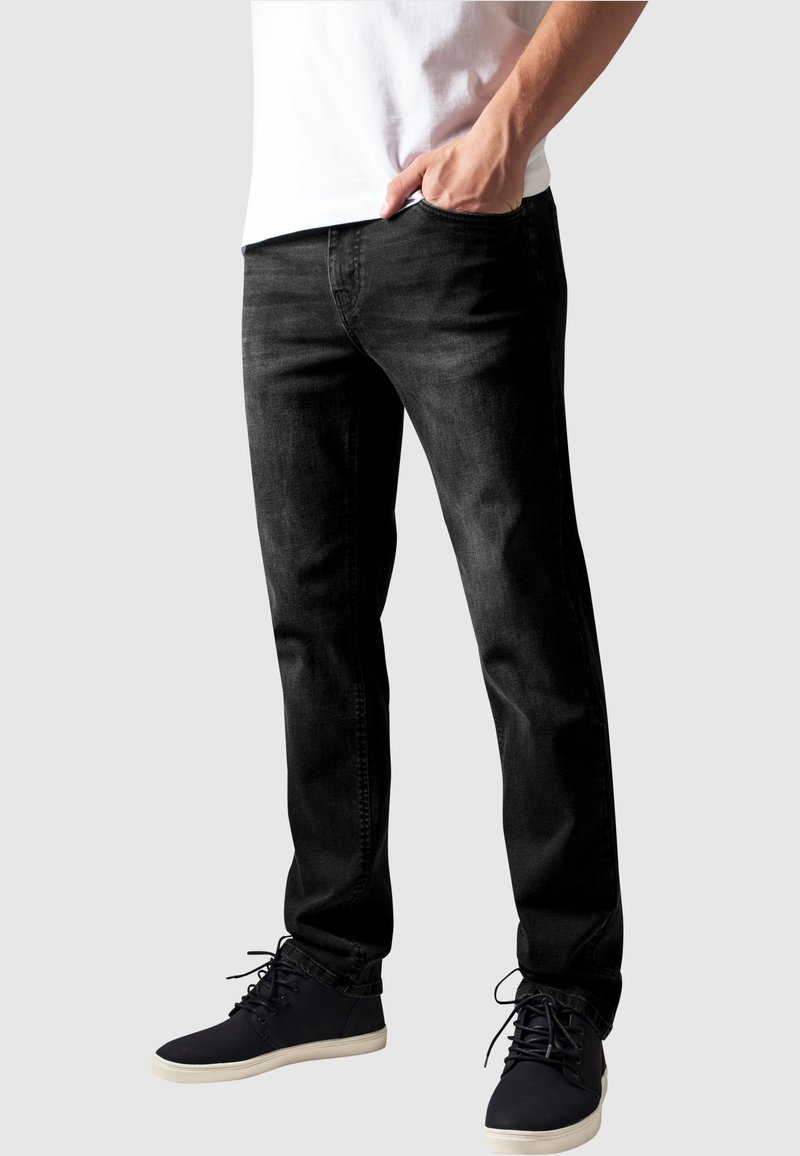 Urban Classics Blugi slim fit - black