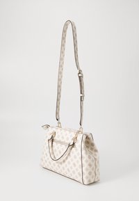 Guess EVELUNE GIRLFRIEND SATCHEL - Rokassoma - cream logo