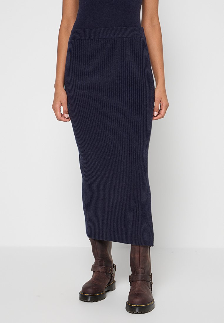 Apart Kokerrok donkerblauw Apart Kokerrok donkerblauw