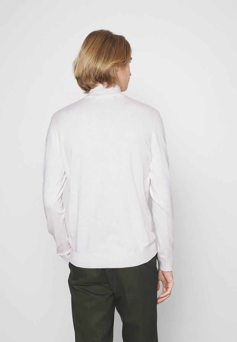 Selected Homme SLHBERG HALF ZIP - Camisola - egret/melange