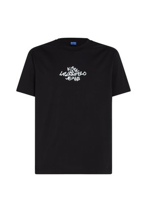 Karl Lagerfeld Jeans TOKYO-PRINT - T-shirt con stampa - black