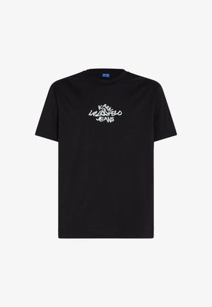 Karl Lagerfeld Jeans TOKYO-PRINT - T-shirt con stampa - black