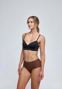 SNOCKS 3 PACK  - Slip - dunkelbraun