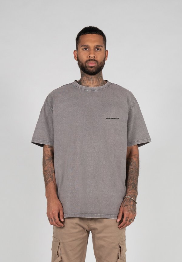 ACID WASHED  - T-Shirt basic - asphalt