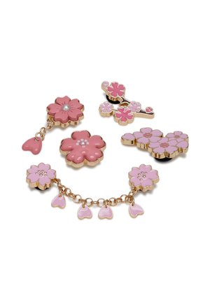 Crocs BLOOMING CHERRY BLOSSOM 5 PACK. - Altri accessori - pink