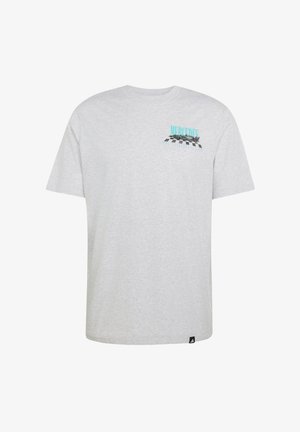 adidas Performance, T-shirts print - light grey heather