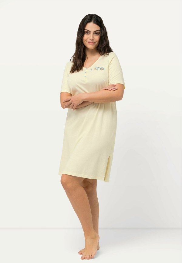 2 PACK PEACH PRINT SHORT SLEEVE - Nachthemd