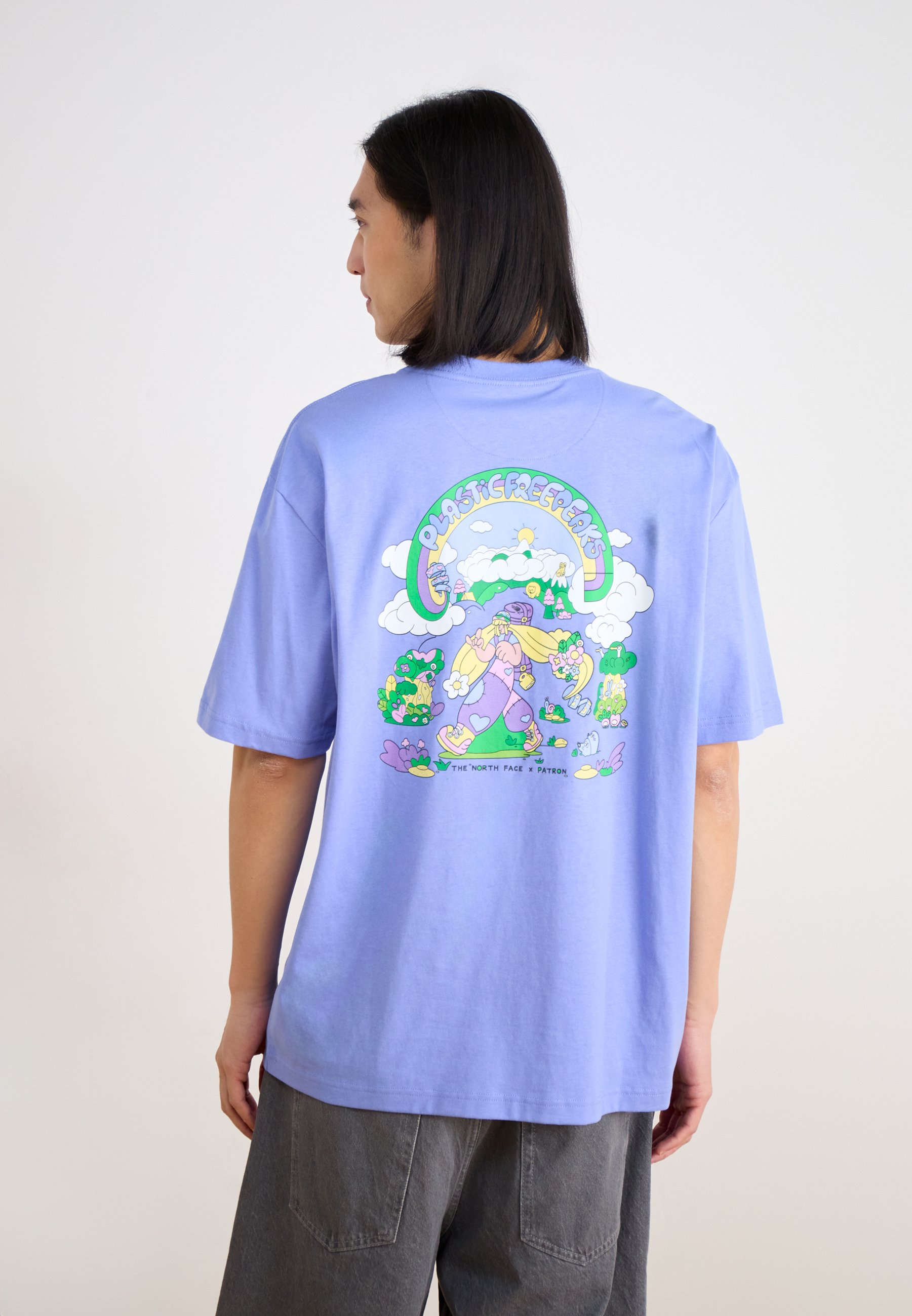 The North Face CLEAN TRAILS OVERSIZED TEE - Print T-shirt