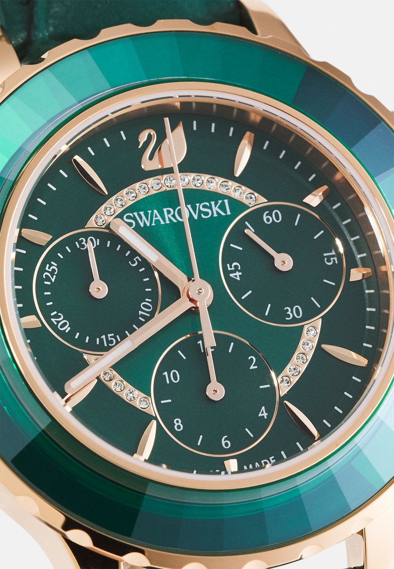 Swarovski OCTEA LUX - Chronograph - emerald/dunkelgrün - Zalando.de