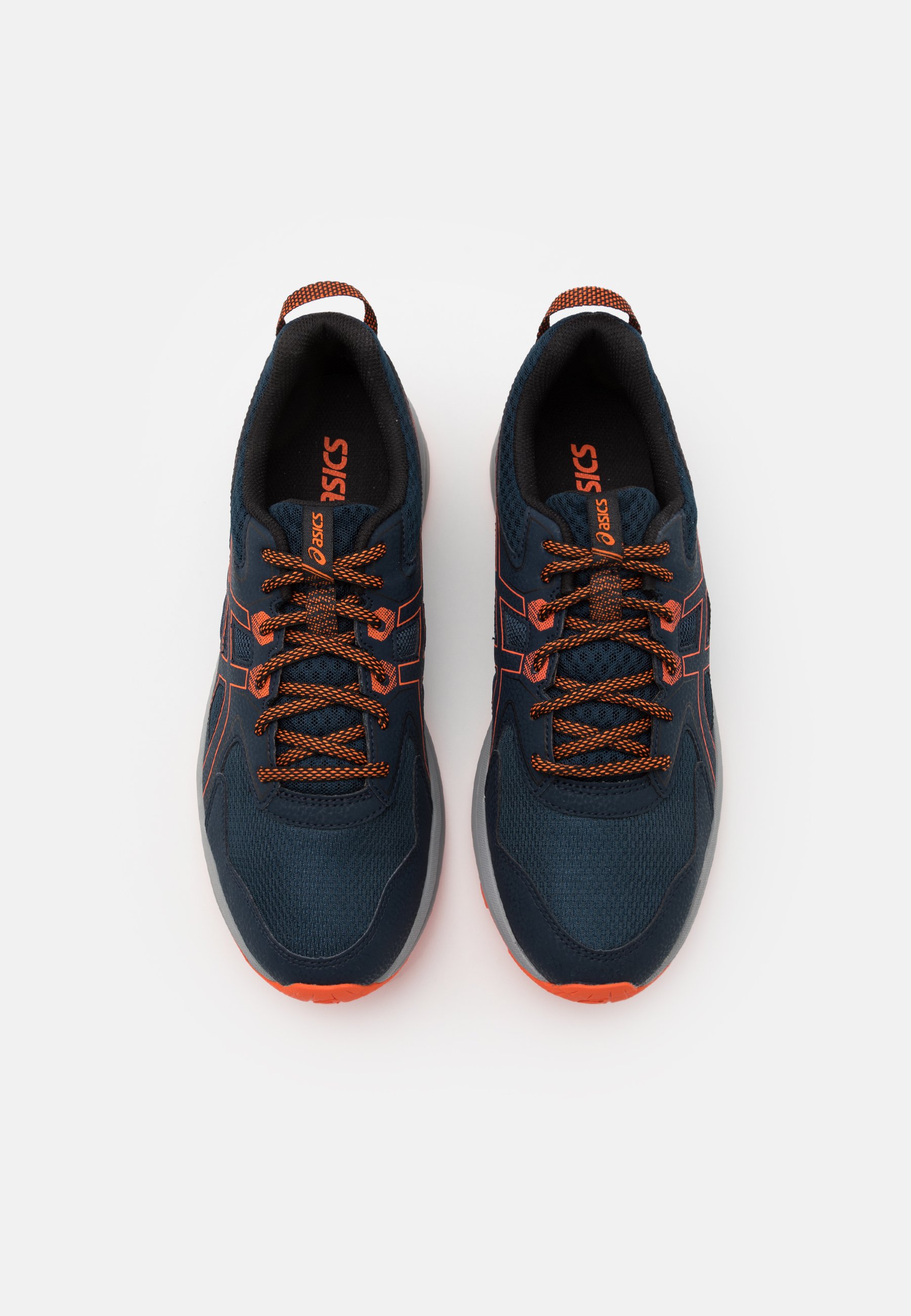 asics orange et bleu