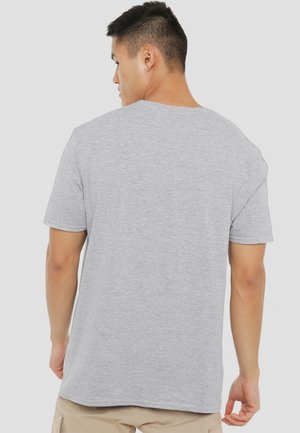 Cotton Soul, GILMORE GIRLS EAT AT LUKES - Print T-shirt - mottled light grey
