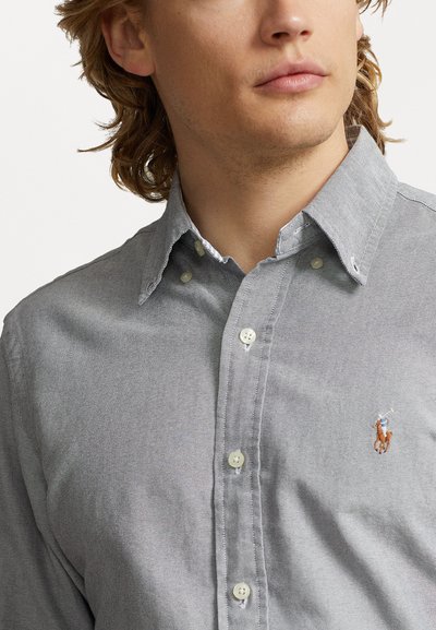 Polo Ralph Lauren SLIM FIT OXFORD SHIRT - Srajca - slate