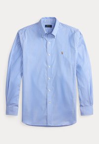 CUSTOM FIT STRIPED PINPOINT OXFORD SHIRT - Shirt - 7091a azure/white