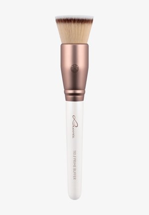 PRIME BUFFER - Makeup brush - pearl white/coffee brown