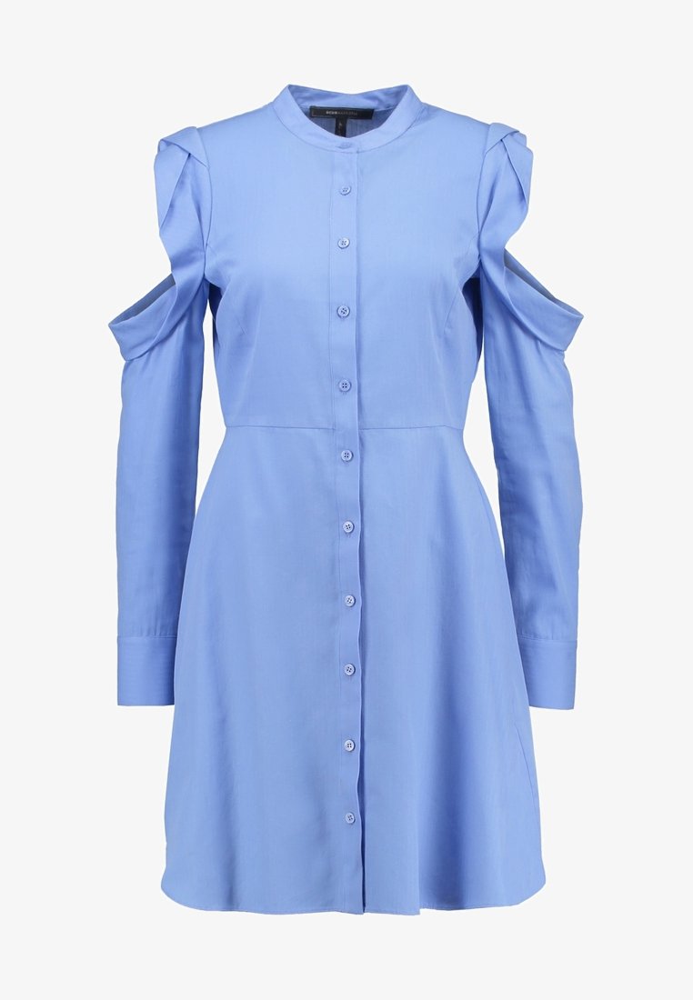BCBGMAXAZRIA Shirt dress - light blue - (Pre-owned) - Zalando BCBGMAXAZRIA Shirt dress - light blue - (Pre-owned) - Zalando