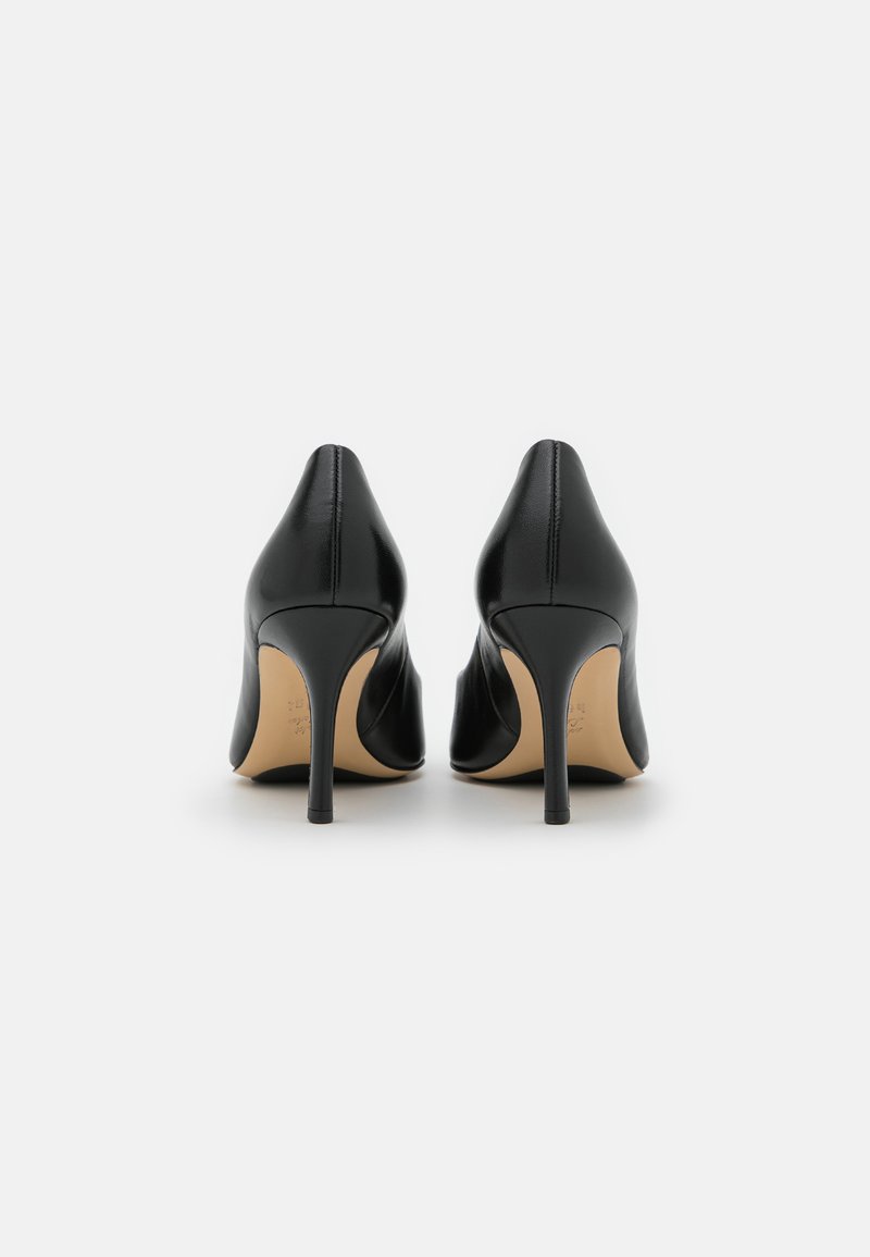 Escarpins HÖGL Talons Hauts Noirs Taille 39 - Cuir Peint, Occasion, Modèle élégant, Référence HMa319