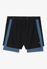 Unselected, black/blue