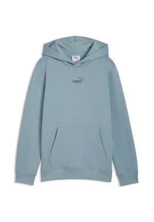 ESSENTIALS LOGO - Jersey con capucha - seafoam