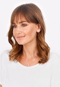 Elli SPARKLING BASIC SET - MIT KRISTALLEN VON SWAROVSKI® - Øreringe - pink-coloured