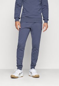 Björn Borg CENTRE TAPERED PANTS - Treniņtērpa apakšdaļas - odyssey gray