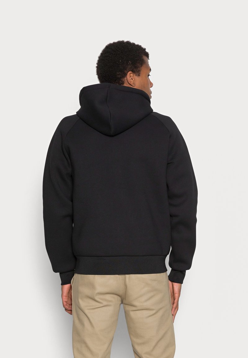 Carhartt WIP CAR LUX HOODED JACKET - Zip-up sweatshirt - black / grey/black  - Zalando.co.uk