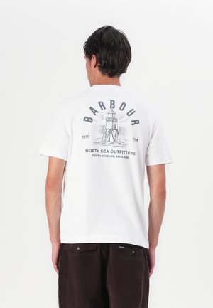 RELAXED SOUTER - Print T-shirt - white