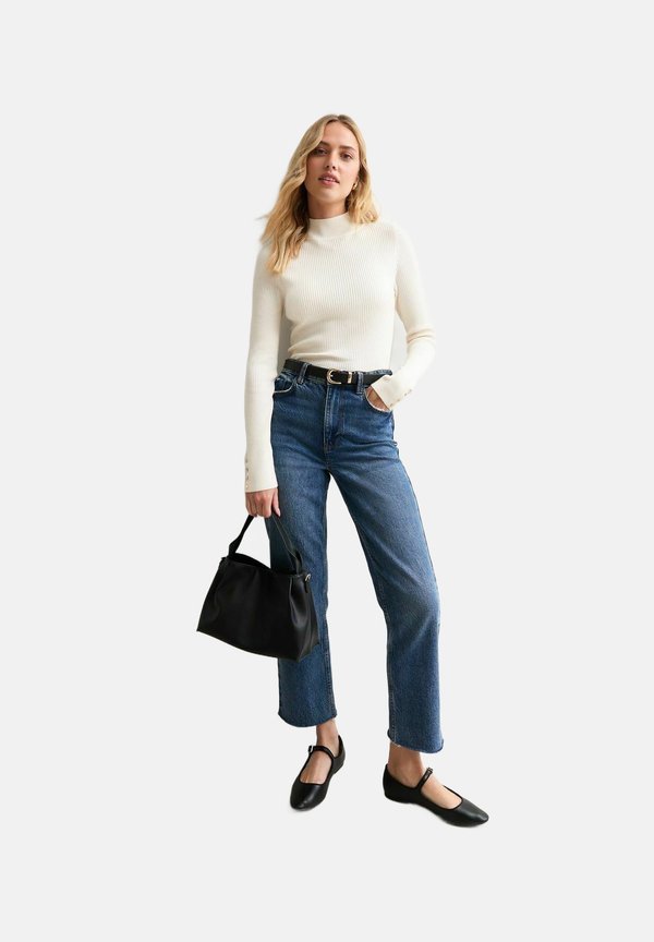 BUTTONED CUFF - Strickpullover