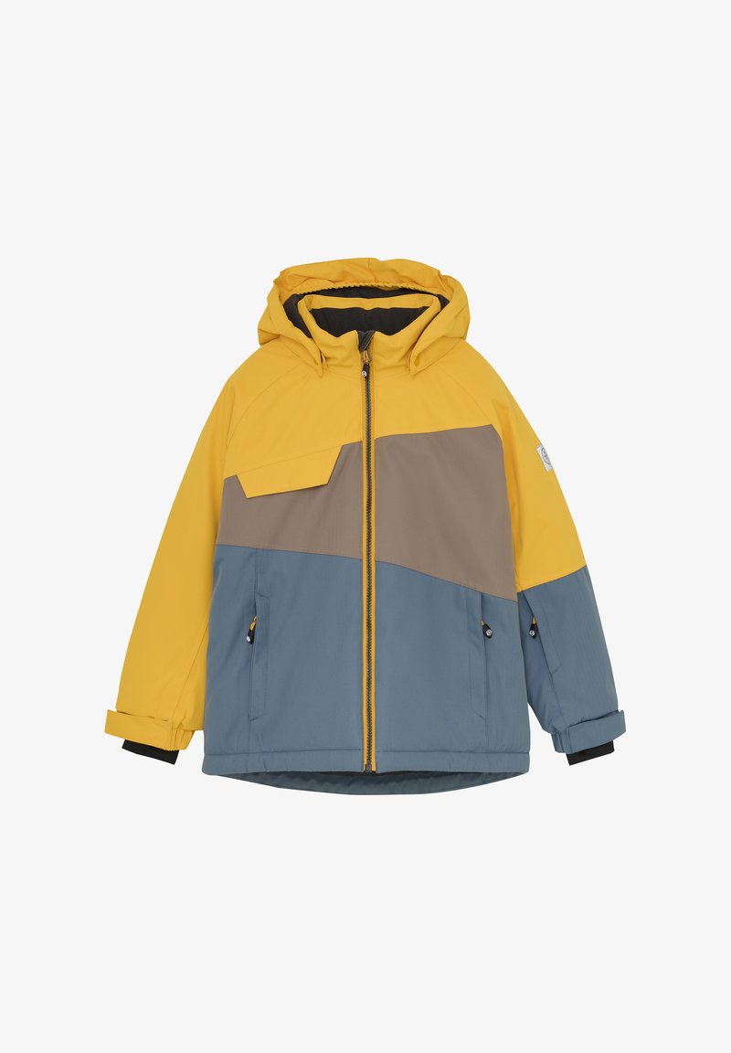 Color Kids BLOCK - Skijacke - saffron