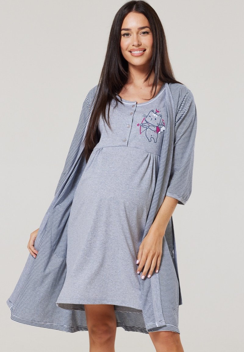 Maternity Hospital Gown Robe Nightie Set Labour & Birth U2013 Happy Mama