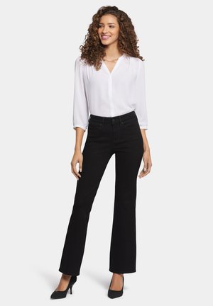 BLAKE - Flared Jeans - schwarz