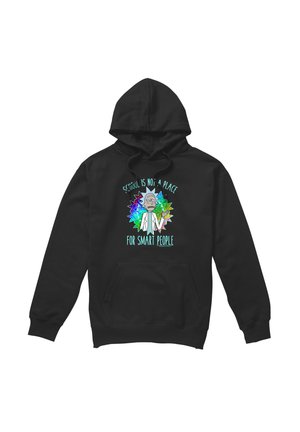 Cotton Soul, RICK AND MORTY SCHOOL - Hoodie - black