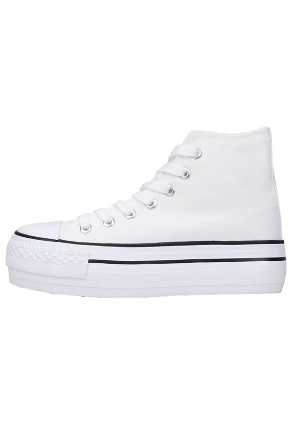 Sneaker high - blanco