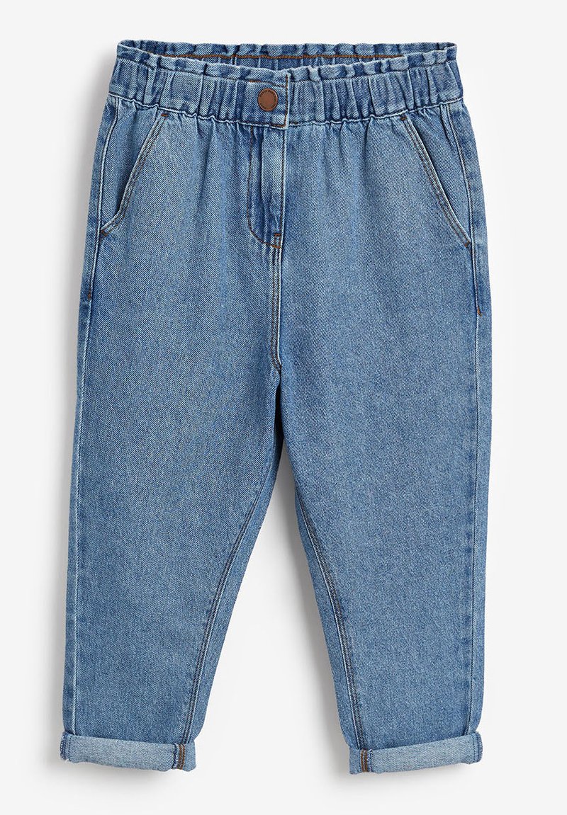 Next ELASTICATED WAIST Jeans Straight Leg blue/blau Zalando.de