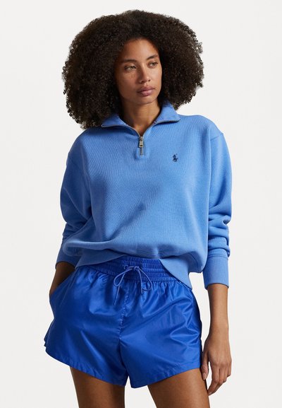 Polo Ralph Lauren FLEECE QUARTER ZIP - Mikina - summer blue