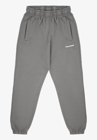 VILLA HIGH WAISTED - Pantalon de survêtement - washed deep grey,white gum