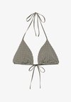 GINGHAM - Haut de bikini - brown