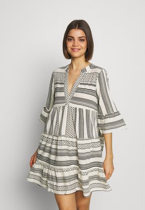 Korte jurk - birch/dicthe/black
