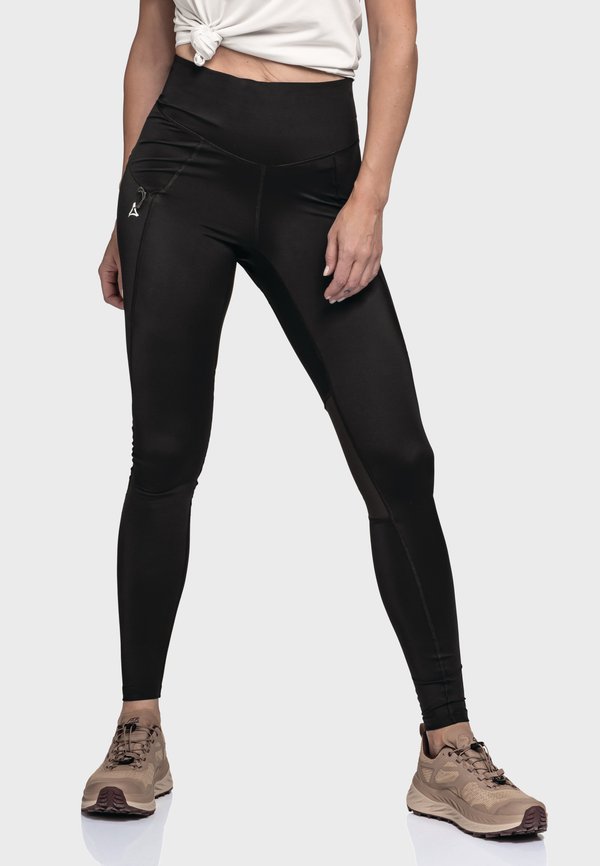 HIKING STYLE BLAUEIS - Tights - schwarz