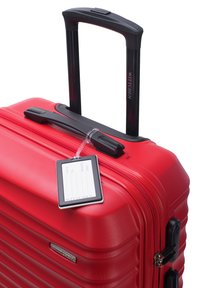 WITTCHEN LUGGAGE SET WITH TAG FROM ABS - Kofferset - red