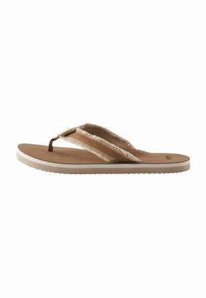FLIP FLOPS REGULAR FIT - Sandales tongs - tan brown