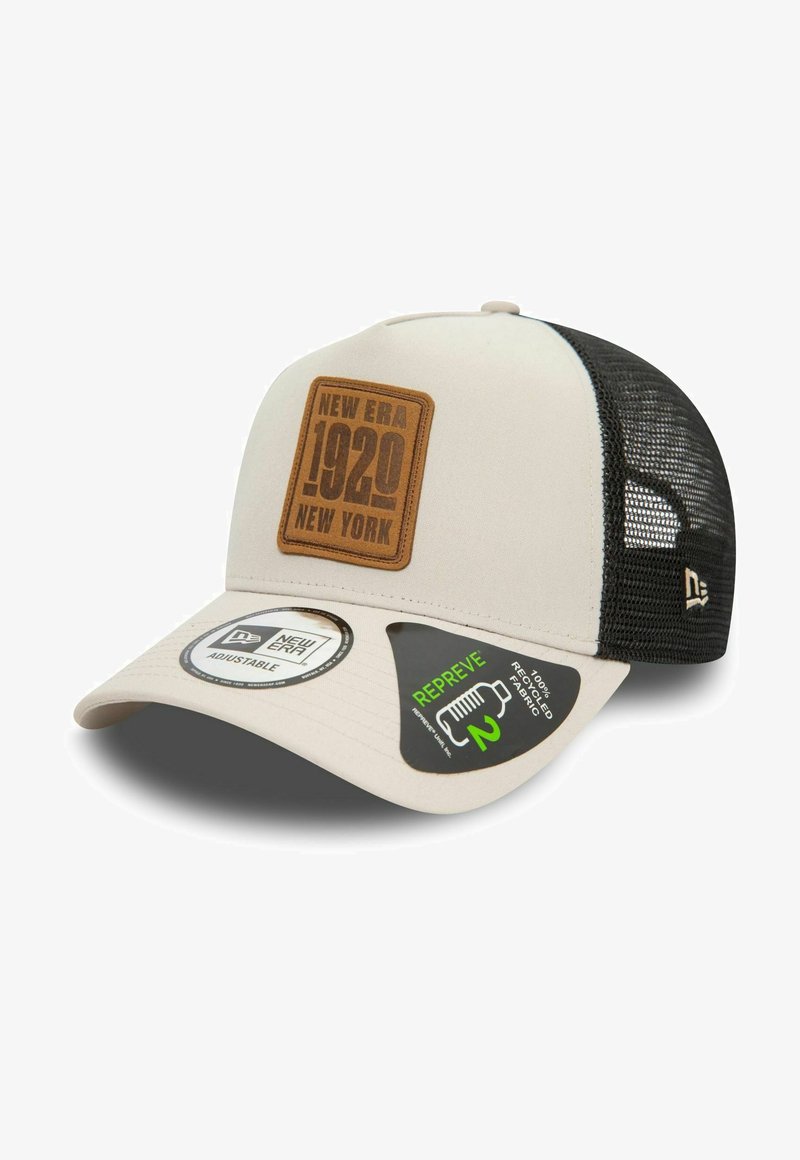 New Era REPREVE AFRAME TRUCKER - Cap - beige