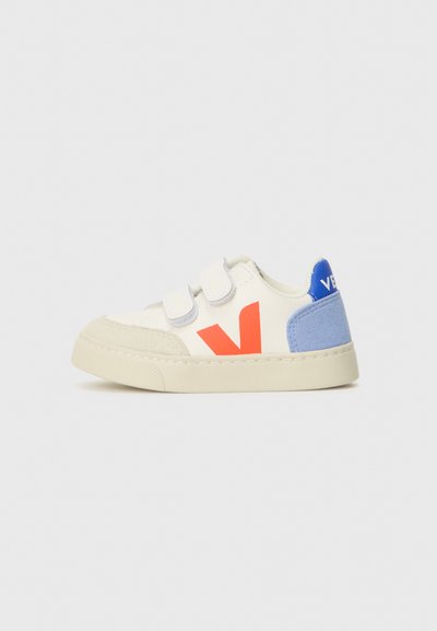 V 12 UNISEX - Baskets basses - white/multi-coloured/orange/fluo