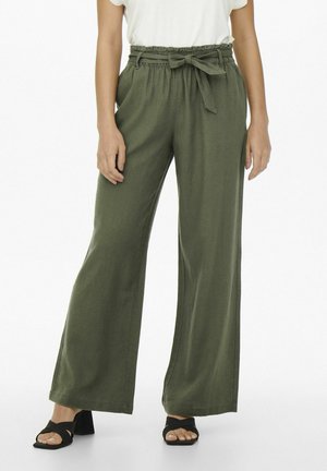 JDY SAY BELT NOOS - Pantalones - kalamata