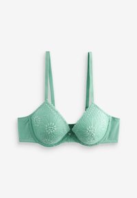 Next 3 PACK - Trojuholníková podprsenka - blue green white